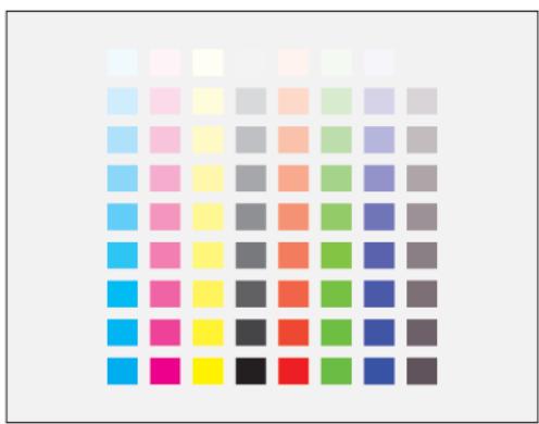 XEROX C9000V - Évaluation et enregistrez votre calibrage de la balance des gris - 1