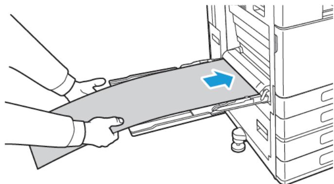XEROX C9000V - Chargement du bandeau dans le départ manuel - 4