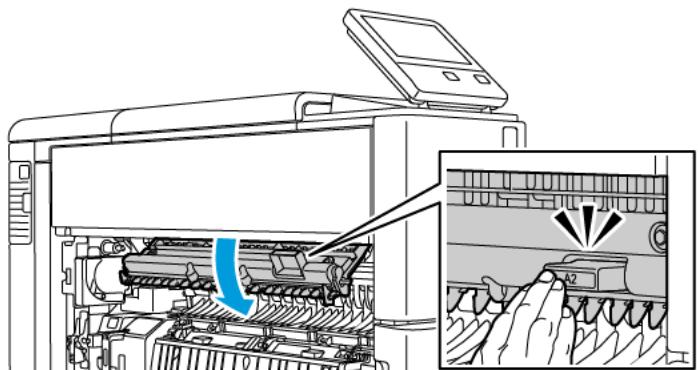XEROX C9000V - Résolution des incidents papier au niveau de la porte a - 13