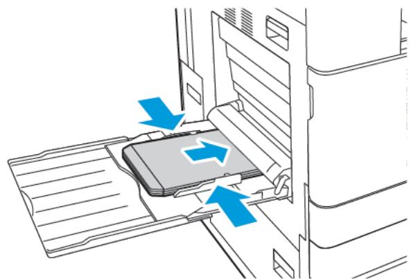 XEROX C9000V - Chargement d'enveloppés dans le départ manuel - 7