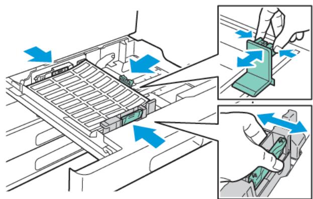 XEROX C9000V - Chargement d'étiquettes dans les magasins 1-4 - 7