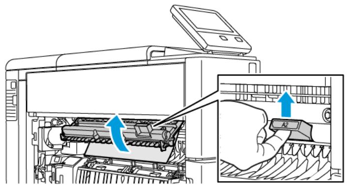 XEROX C9000V - Résolution des incidents papier au niveau de la porte a - 11
