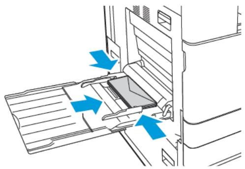 XEROX C9000V - Chargement d'enveloppés dans le départ manuel - 5
