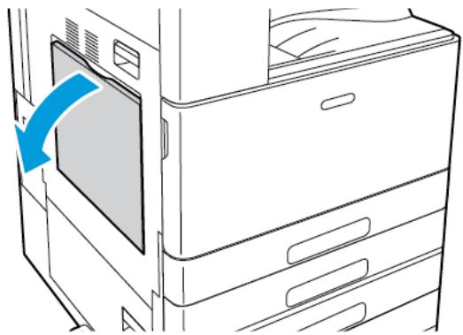 XEROX C9000V - Chargement d'enveloppés dans le départ manuel - 1