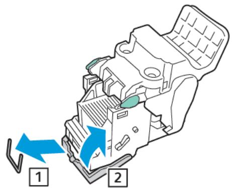 XEROX C9000V - Résolution des incidents d'agrafage dans la plieuse/brocheuse du module de finition business ready - 10