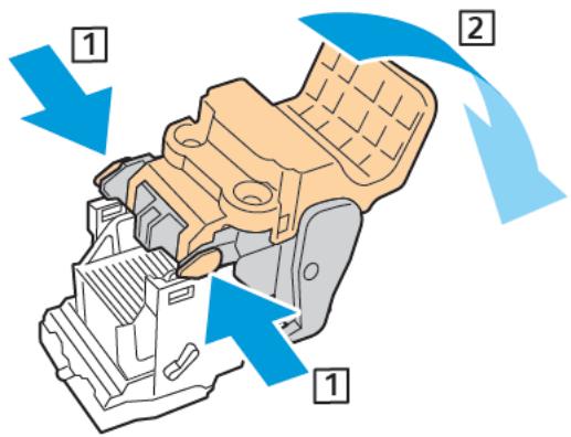 XEROX C9000V - Résolution des incidents d'agrafage dans la plieuse/brocheuse du module de finition business ready - 4