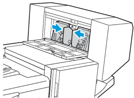 XEROX C9000V - Résolution des incidents d'agrafage de cahiers dans le module de finition office - 3