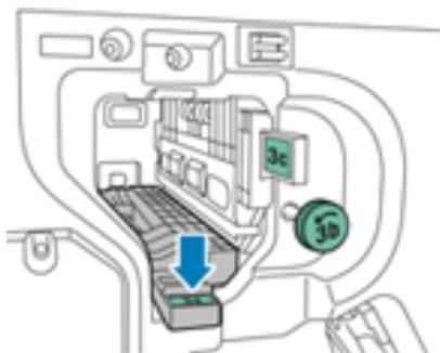 XEROX C9000V - Résolution des incidents papier dans la zone 3A du module de finition BR - 4
