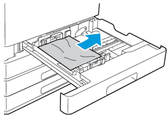 XEROX C9000V - Résolution des incidents papier dans les magasins 1-4 - 2