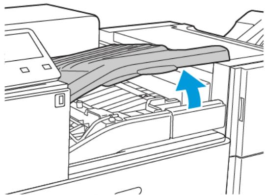 XEROX C9000V - Résolution des incidents papier dans la zone de transport du module de finition - 1