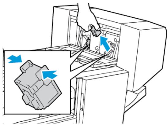 XEROX C9000V - Résolution des incidents d'agrafage de cahiers dans le module de finition office - 4