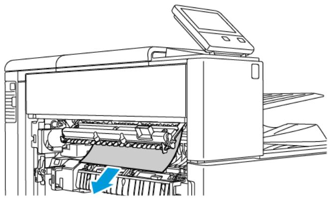 XEROX C9000V - Résolution des incidents papier au niveau de la porte a - 12