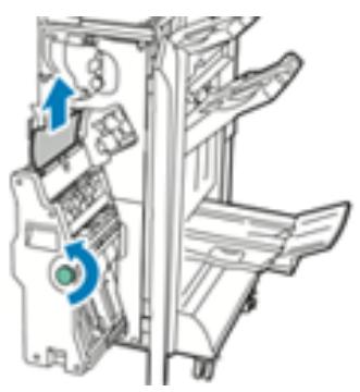 XEROX C9000V - Résolution des incidents papier dans la zone 4 du module de finition BR - 2
