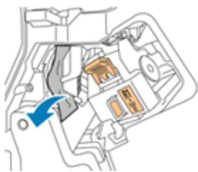 XEROX C9000V - Résolution des incidents papier dans la zone 3D du module de finition BR - 3