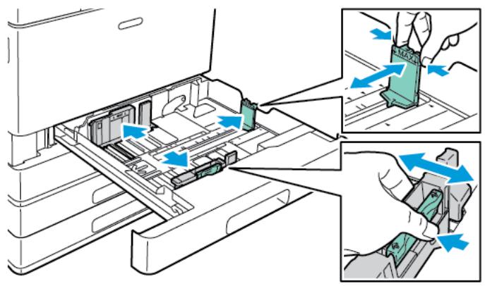 XEROX C9000V - Chargement du papier dans les magasins 1 à 4 - 2