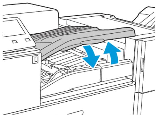 XEROX C9000V - Résolution des incidents papier dans le bac central - 2