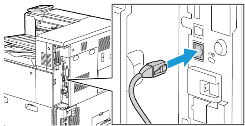 XEROX C9000V - Retrait de l'adaptateur réseau sans fil - 6