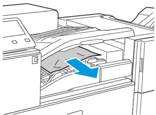 XEROX C9000V - Résolution des incidents papier dans la zone de transport du module de finition - 2