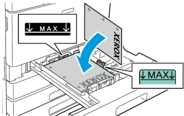 XEROX C9000V - Chargement du papier dans les magasins 1 à 4 - 4