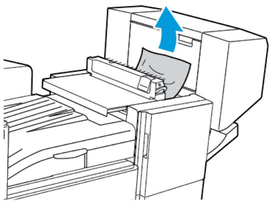 XEROX C9000V - Résolution des incidents papier dans le module de finition office - 3