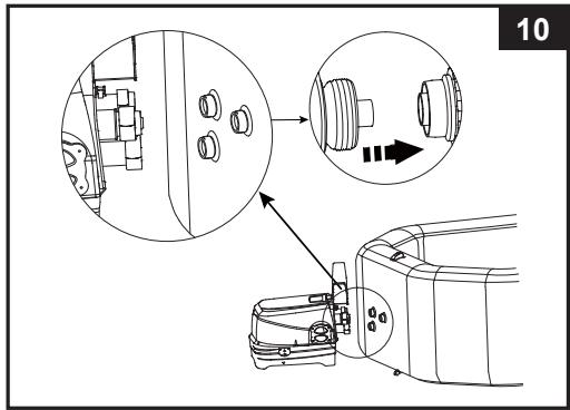 INTEX PURESPA CARBONE OCTOGONAL BULLES ET JETS - Installer l'unité de contrôle du spa - 1