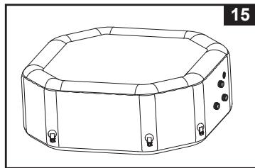INTEX PURESPA CARBONE OCTOGONAL BULLES ET JETS - Vidange du spa - 3