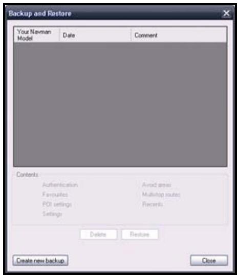 MIO MOOV 200 GPS - How do I backup my Mio? - 1
