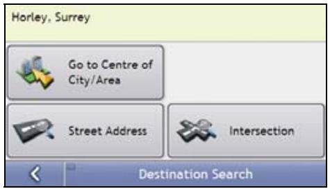 MIO MOOV 200 GPS - Search for the City/Area - 2