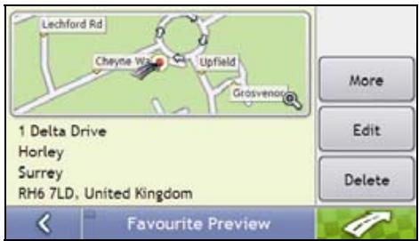 MIO MOOV 200 GPS - How do I navigate to a Favourite? - 4