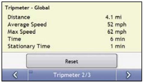 MIO MOOV 200 GPS - How do I view statistics of my trips to date? - 10