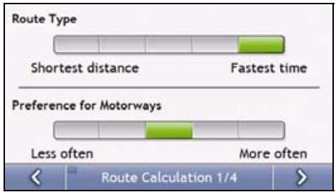 MIO MOOV 200 GPS - Route Calculation 1/4 - 4