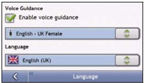 MIO MOOV 200 GPS - Language - 2
