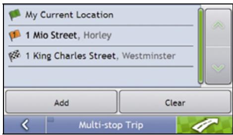 MIO MOOV 200 GPS - Search for the street name and house number - 4