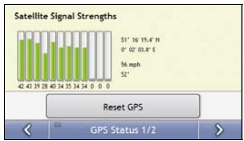 MIO MOOV 200 GPS - GPS Status - 2