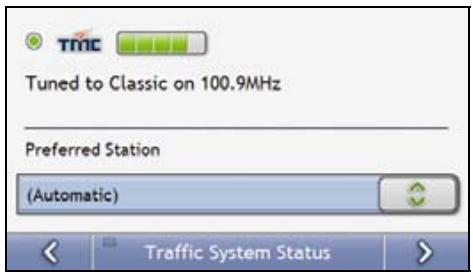 MIO MOOV 200 GPS - Traffic System Status - 7