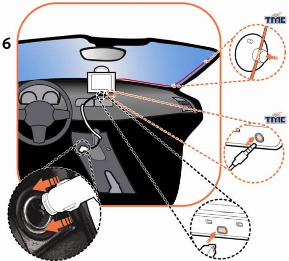 MIO MOOV 200 GPS - Mounting Moov 200-Series in a vehicle - 6