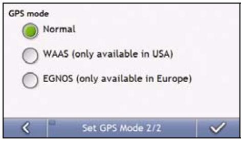 MIO MOOV 200 GPS - Setting your GPS mode - 2