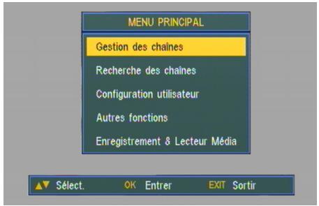 SAGEMCOM DT 570 PB - Menus d'installation - 1