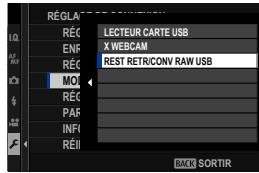 FUJIFILM FUJI X-S10 - Conversion des images RAW : FUJIFILM X RAW STUDIO - 1