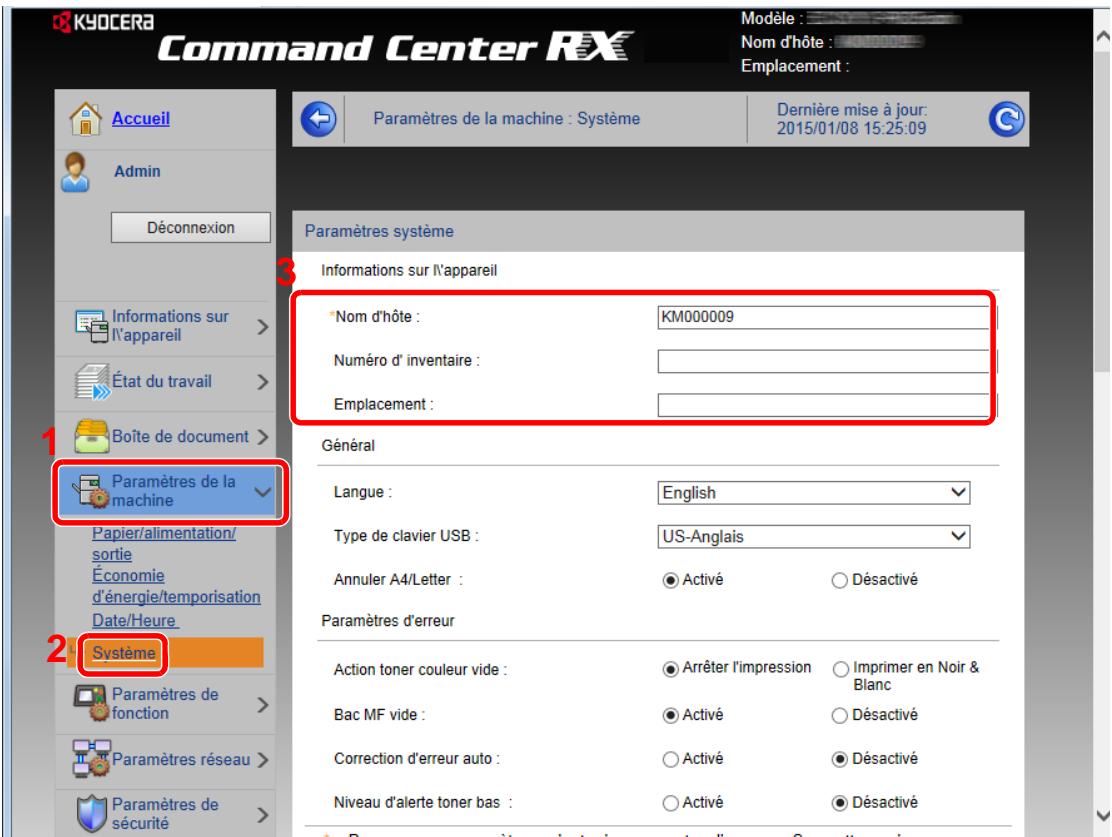 KYOCERA ECOSYS P5026CDN - Afficher l'écran. - 2