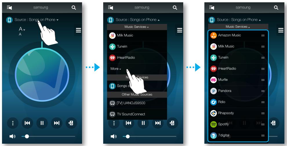 SAMSUNG WAM6500 - Écouter de la musique en streaming - 1