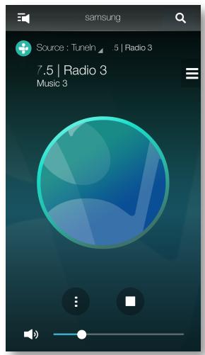 SAMSUNG WAM6500 - Écouter la radio Internet - 4