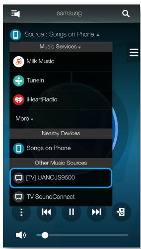 SAMSUNG WAM6500 - Connexion au téléviseur via Wi-Fi - 1