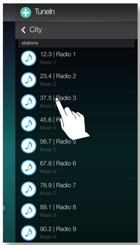 SAMSUNG WAM6500 - Écouter la radio Internet - 3