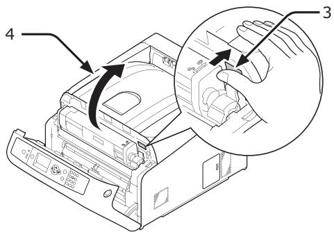 OKI ES8433DN - Risque de brûlure. - 2
