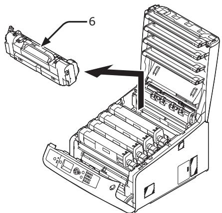 OKI ES8433DN - Risque de brûlure. - 4