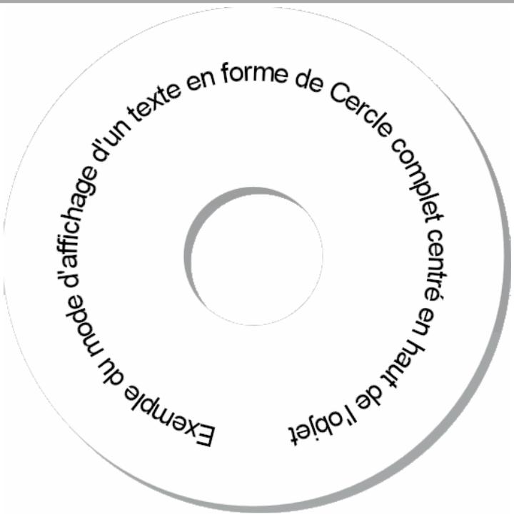 DYMO MOBILELABELER - Pour ajouter un objet texte circulaire - 1
