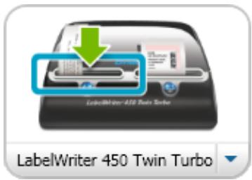 DYMO MOBILELABELER - Impression sur une imprimante labelwriter twin turbo - 1