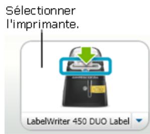 DYMO MOBILELABELER - Zone d'impression - 1
