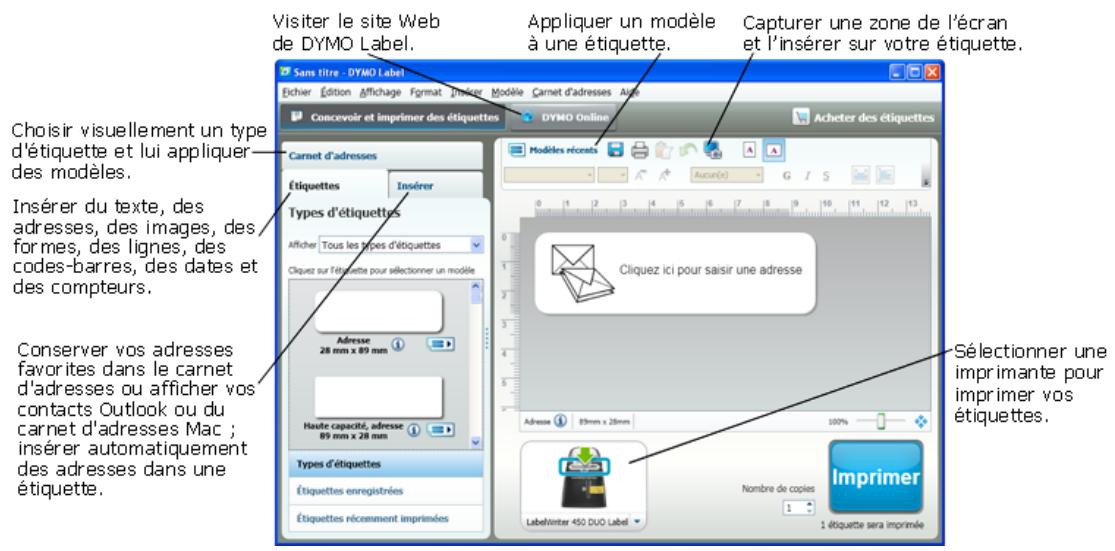 DYMO MOBILELABELER - Visite guidée du logiciel DYMO label v.8 - 1